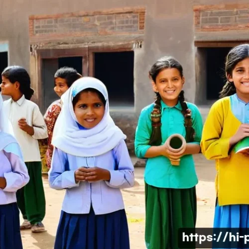 Home 30 파키스탄의 교육 시스템과 대학 소개 - **Prompt 1: Rural Primary School in Pakistan - A Glimpse of Early Education**
A vibrant and warm...