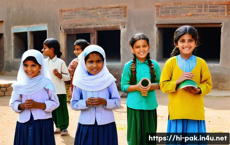 파키스탄의 교육 시스템과 대학 소개 - **Prompt 1: Rural Primary School in Pakistan - A Glimpse of Early Education**
A vibrant and warm...